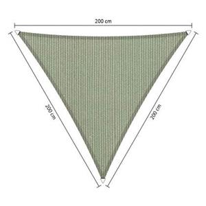 Shadow Comfort schaduwdoek driehoek 0.02x0.02x0.02m Moonstone Green