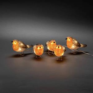 Konstsmide Decoratieverlichting Roodborst Acryl LED 4m