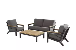 4 Seasons Outdoor Capitol loungeset met teak tafel | 