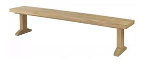 Max&Luuk Bruce rugloze bank 230x35x47 cm teak - 