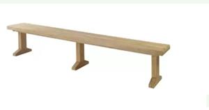 Max&Luuk Bruce rugloze bank 290x35x47 cm teak - 