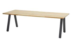 4SO Taste Ambassador Diningtafel Teak Antracite 240 x 100 cm - 