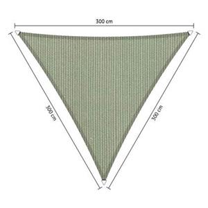 Shadow Comfort driehoek 3x3x3m Moonstone Green