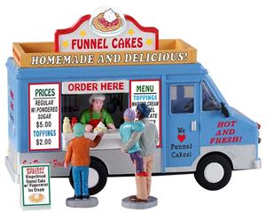 Funnel cakes food truck set of 4 - 