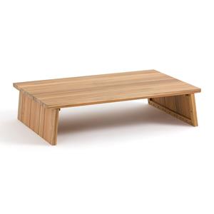 LA REDOUTE INTERIEURS Lage outdoor tafel, acacia, Brut