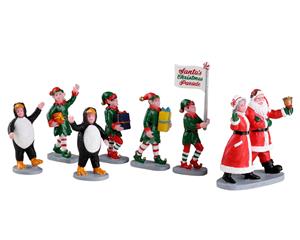 LEMAX Jouw Santa'S Elf Parade Set Of 7 Kerst koopt je goedkoop bij Warentuin. - 