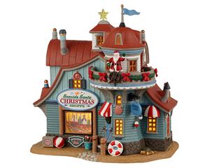 Lemax - Je Seaside Santa Xmas Shoppe B/o Led Kerst Koopt Je Goedkoop Bij Warentuin.