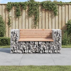 VidaXL Tuinbank schanskorfontwerp 143x71x65,5 cm massief douglashout