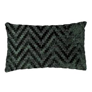 Hoii NANCY | Sierkussen | 30x50 cm Mountain View | Groen |  | met GRS