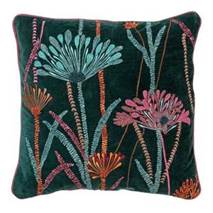 Hoii YVETTE | Sierkussen | 45x45 cm Mountain View | Groen |  | met GRS
