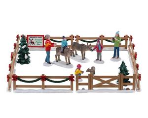 LEMAX Reindeer petting zoo, set of 17 - 