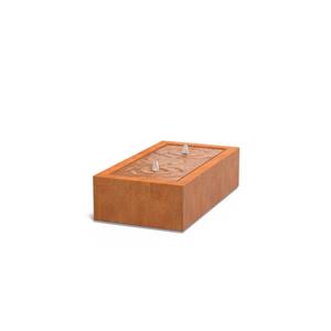 Tuinvoordeel Watertafel cortenstaal 150 x 80 x 40 cm