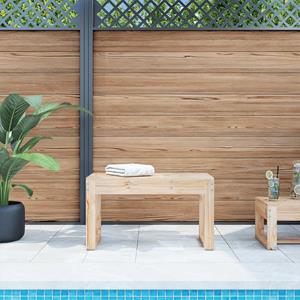 vidaXL Tuinbank 80x38x45 cm massief grenenhout