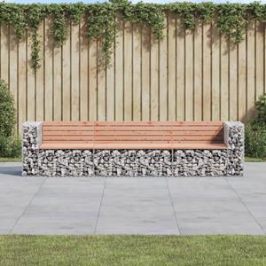 VidaXL Tuinbank schanskorfontwerp 287x71x65,5 cm massief douglashout