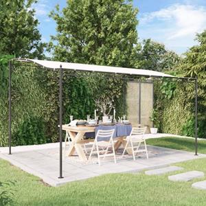 vidaxl Luifel 4x3 m 180 g/m stof en staal crmekleurig