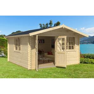 WEKA Tuinhuis 401 Gr2 Naturel 390x390cm