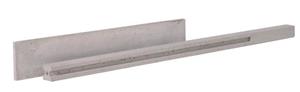 SBONL Beton T-paal lichtgewicht met sleuf grijs