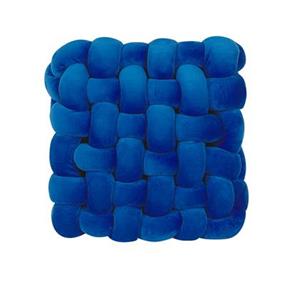 Beliani SIRALI - Sierkussen - Blauw - 30 x 30 cm - Fluweel