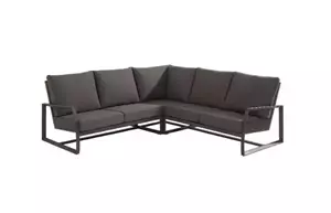 Taste by 4 Seasons Outdoor Hoekbank New Mauritius Antraciet Loungebank Tuin Buiten 4SO