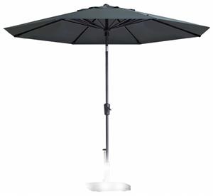 Madison Parasol PAROS 300cm Opdraai GRIJS