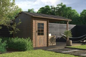 Fonteyn | Tuinhuis Module Zadeldak 150+250