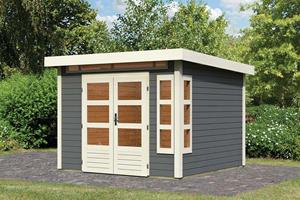 Karibu | Tuinhuis Kastorf 6 | Terragrijs