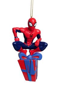 Kurt S. Adler Ornament plastic spiderman present l8cm - 