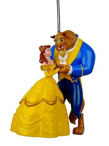 Kurt S. Adler Ornament plastic beauty & the beast l9cm - 