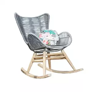 SUNS Kreta Rocking Chair Grey Rope