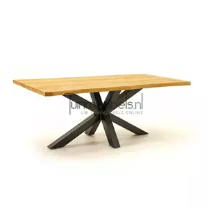 Vita Tuintafel Spectral teak spinpoot 200x100x78cm van 