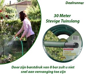 Dealrunner 30 Meter Stevige Tuinslang