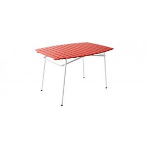 Trendyard Opvouwbare Tuintafel Retro Wit/Rood