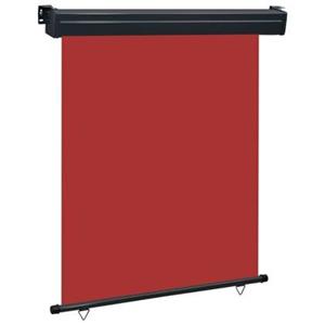 VidaXL Balkonscherm 140x250 cm rood