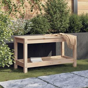 vidaXL Tuinbank 82,5x35x45 cm massief grenenhout