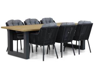 Santika Furniture Santika Tendenza/Talai 240 cm dining tuinset 7-delig