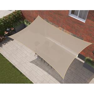 Kopu Schaduwdoek Rechthoek 280 Gram Waterdoorlatend 2x3 M -beach