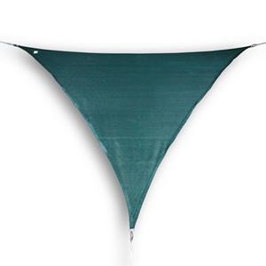 HanSe Schaduwdoek Driehoek Waterdoorlatend 5x5x5 M Groen