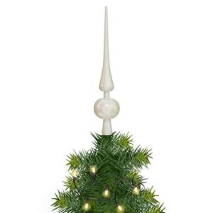 Wappen 1 ball glänzend weiss 28cm - Feeric lights & christmas - weiß