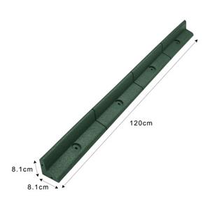 MonsterShop Flexibele Borderrand - Groen - Set: 4 X 1.2 Meter