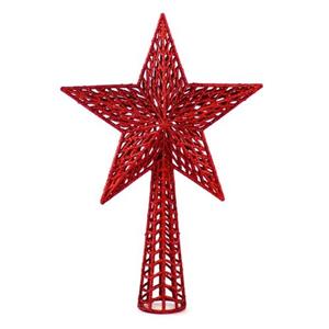 Gerimport Piek Kerstboom - Rood - Kunststof - 36 Cm