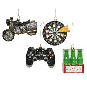 Decoris  Ornament Plc L6.30b7.5h8.30 Cm A4 Kerst