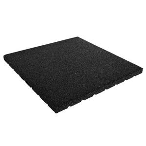 IVOL Rubber Tegel 30mm - 50x50 Cm - Zwart