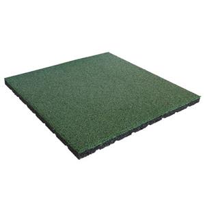 IVOL Rubber Tegel 25mm - 50x50 Cm - Groen