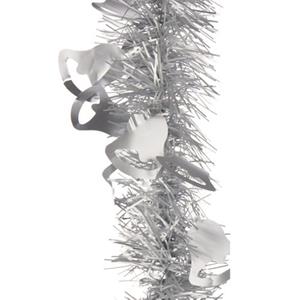 Arte r Kerstslinger - Zilver - 200 X 12 Cm - Lametta