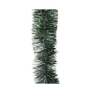 Decoris  Lametta Guirlande Pvc D7l270 Cm Groen Kerst