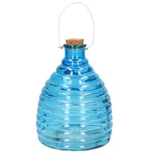 Svenska Living Wespenval - Met Hengel - Blauw - Glas - 21 Cm