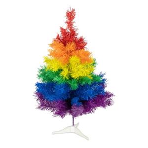 R+W R En W Kunst Kerstboom -regenboog - H60 Cm - Kunststof