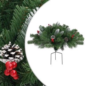 VIDAXL Tuinkerstboom 40 Cm Pvc Groen