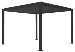 Suns Overkapping vierkant M Rota 300 x 300 cm Matt royal grey - 