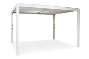 Suns Overkapping vierkant M Alvaro Gazebo 301 x 363 cm Matt white - 